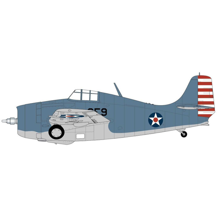 Classic Kit letadlo A02070 - Grumman Wildcat F4F-4 (1:72) - nová forma