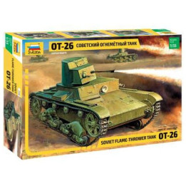 Model Kit tank 3540 - T-26 Flamethrower (re-release) (1:35)