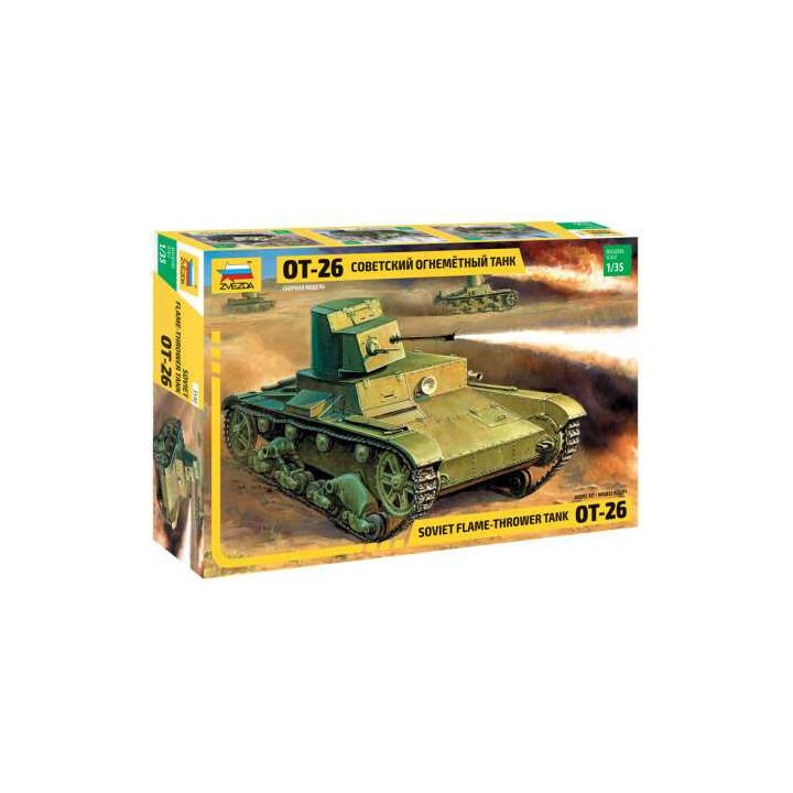 Model Kit tank 3540 - T-26 Flamethrower (re-release) (1:35)
