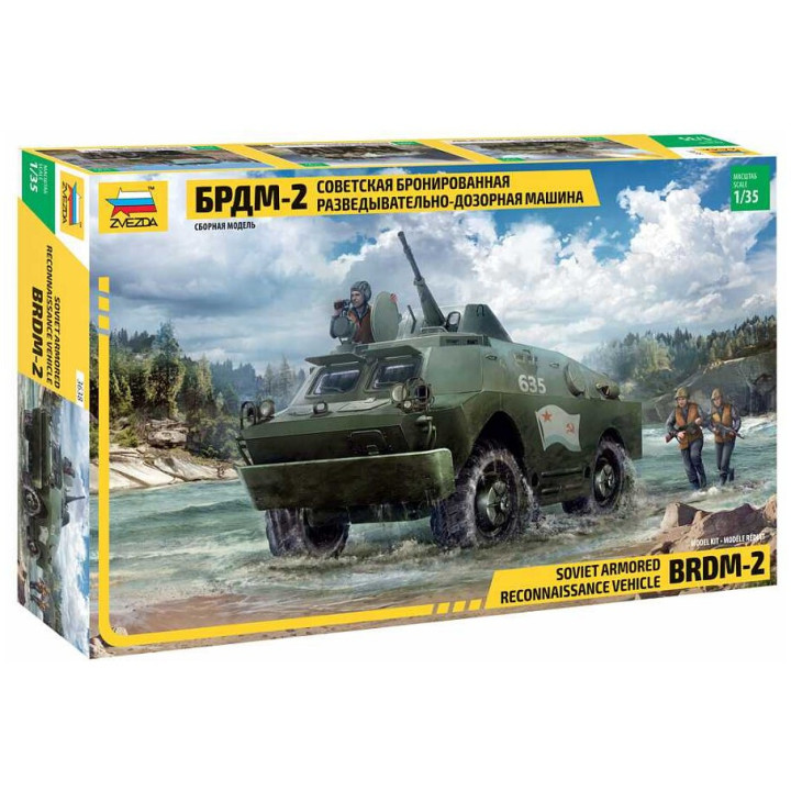 Model Kit military 3638 - BRDM-2 Russian Armored Car (1:35)