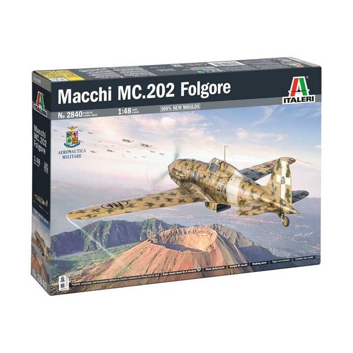 Model Kit letadlo 2840 - MC.202 Folgore (1:48)