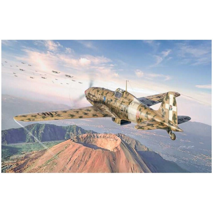 Model Kit letadlo 2840 - MC.202 Folgore (1:48)