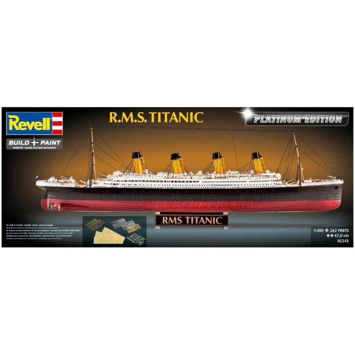 Plastic ModelKit loď 05243 - Titanic (Platinum Edition) (1:400)