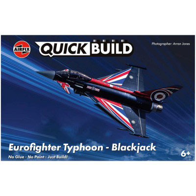 Quick Build letadlo J6059 - Eurofighter Typhoon (Blackjack)