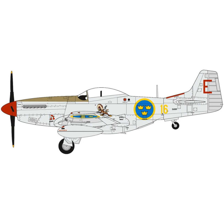 Classic Kit letadla A40004 - Swedish Air Force 100th Anniversary Set (Multi Pack) (1:72)