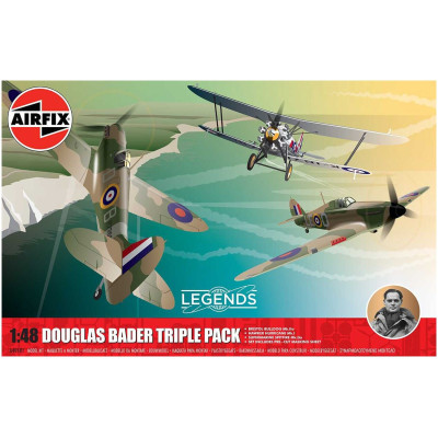 Classic Kit letadla A40101 - Legends - Douglas Bader (Triple Pack) (1:48)