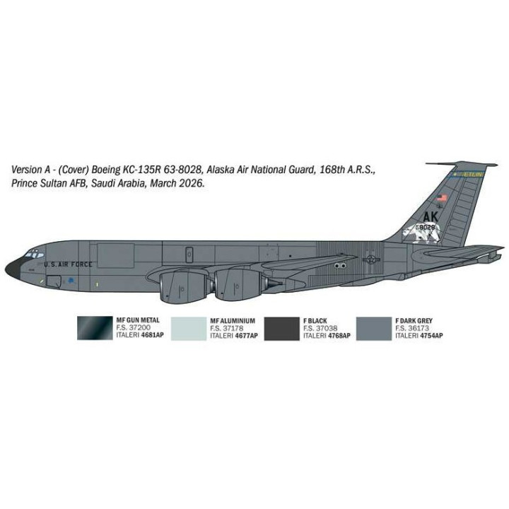 Model Kit letadlo 91281 - KC-135 R/FR Stratotanker (1:72)