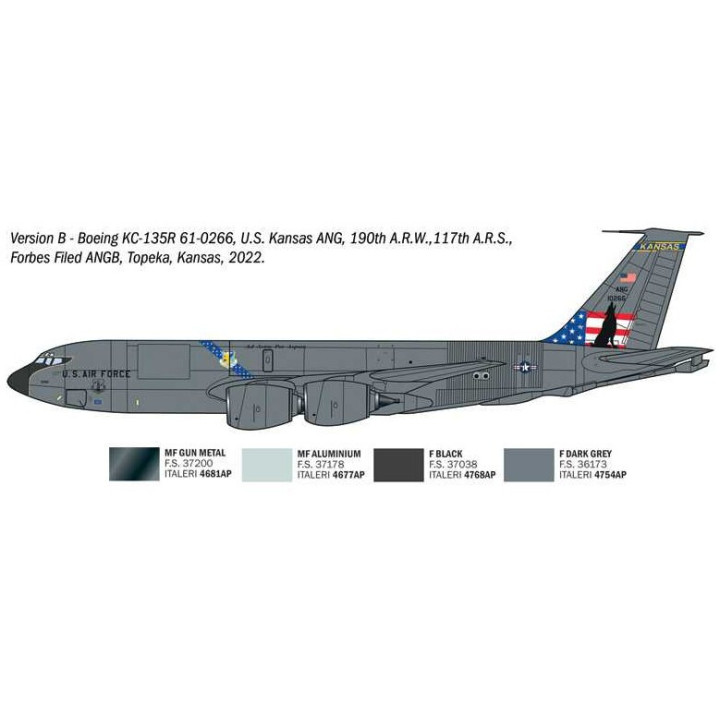 Model Kit letadlo 91281 - KC-135 R/FR Stratotanker (1:72)