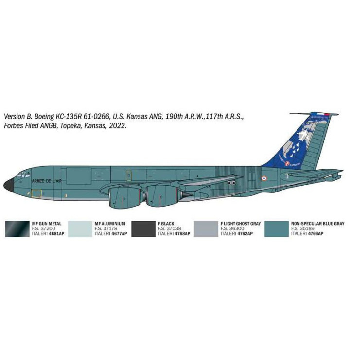 Model Kit letadlo 91281 - KC-135 R/FR Stratotanker (1:72)