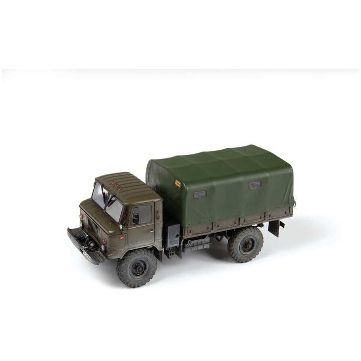 Model Kit auto 43008 - Soviet all-wheel drive truck GAZ-66 (1:43)