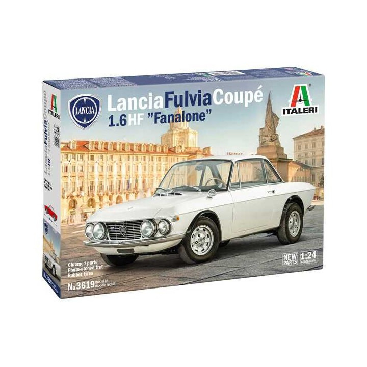 Model Kit auto 3619 - Lancia Fulvia coupé 1.6 HF "Fanalone" (1:24)