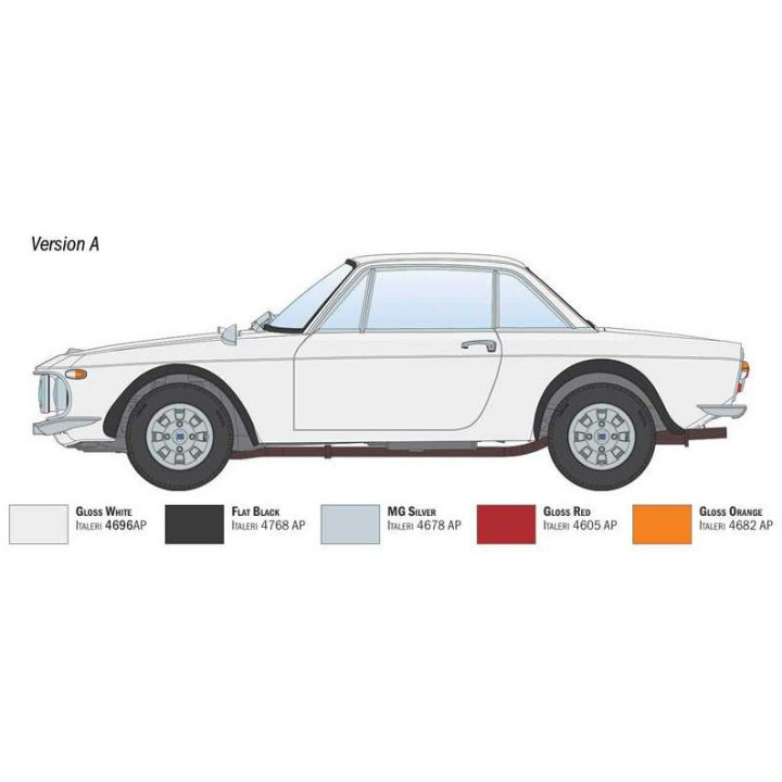 Model Kit auto 3619 - Lancia Fulvia coupé 1.6 HF "Fanalone" (1:24)