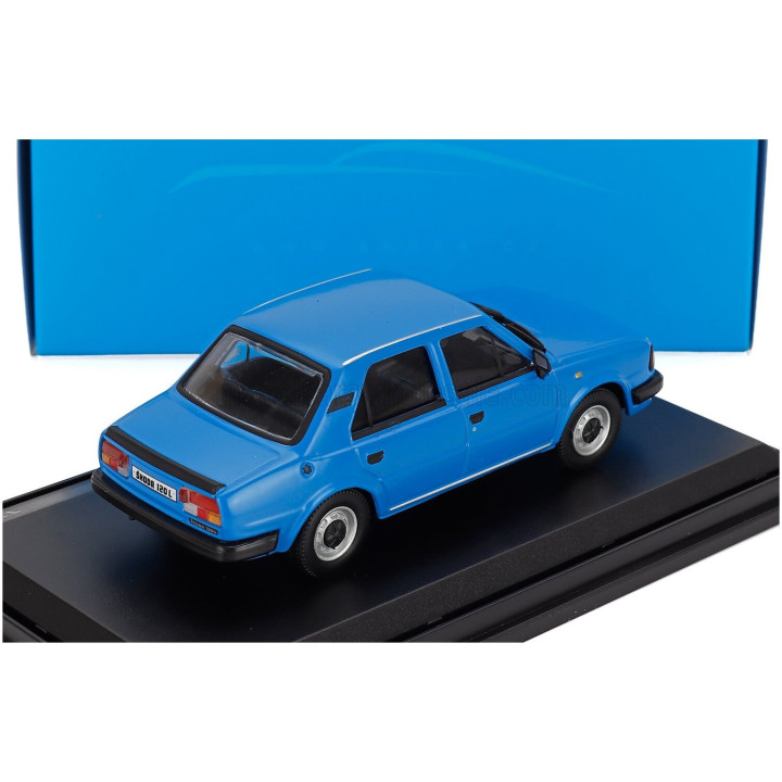 ABREX ŠKODA 120L 1984 - BLUE 1/43