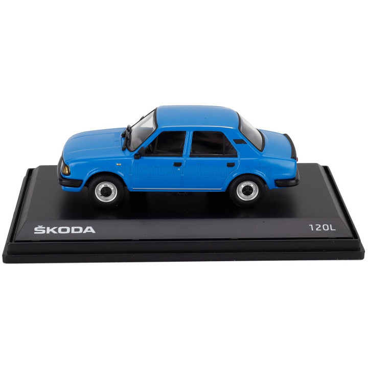 ABREX ŠKODA 120L 1984 - BLUE 1/43