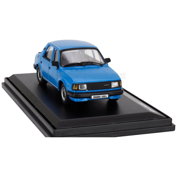 ABREX ŠKODA 120L 1984 - BLUE 1/43