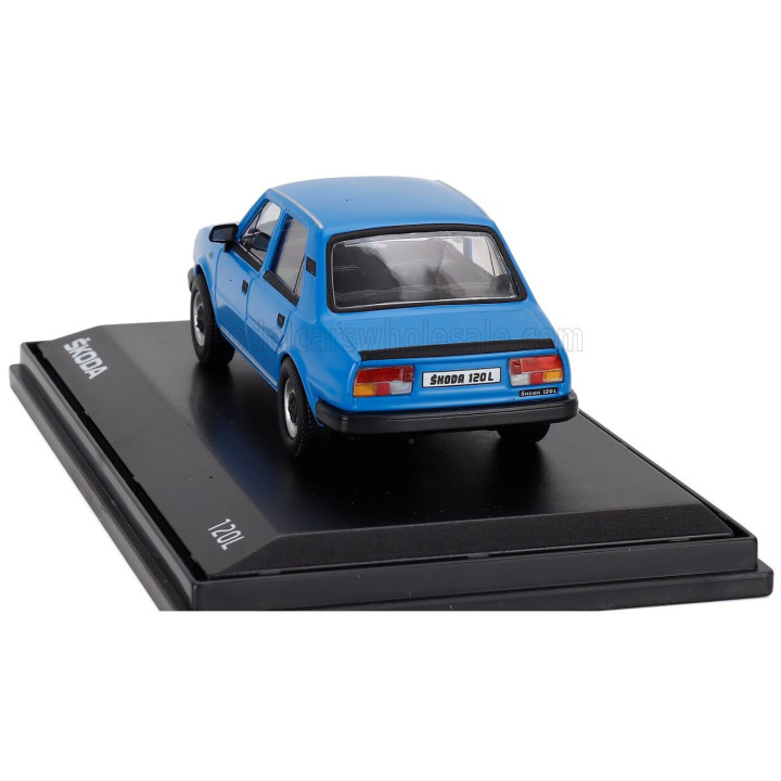 ABREX ŠKODA 120L 1984 - BLUE 1/43