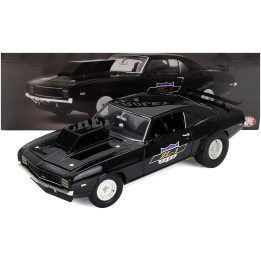 ACME MODELS CHEVROLET CAMARO ZL-1 DRAG OUTLAWS 1969 - BLACK 1/18