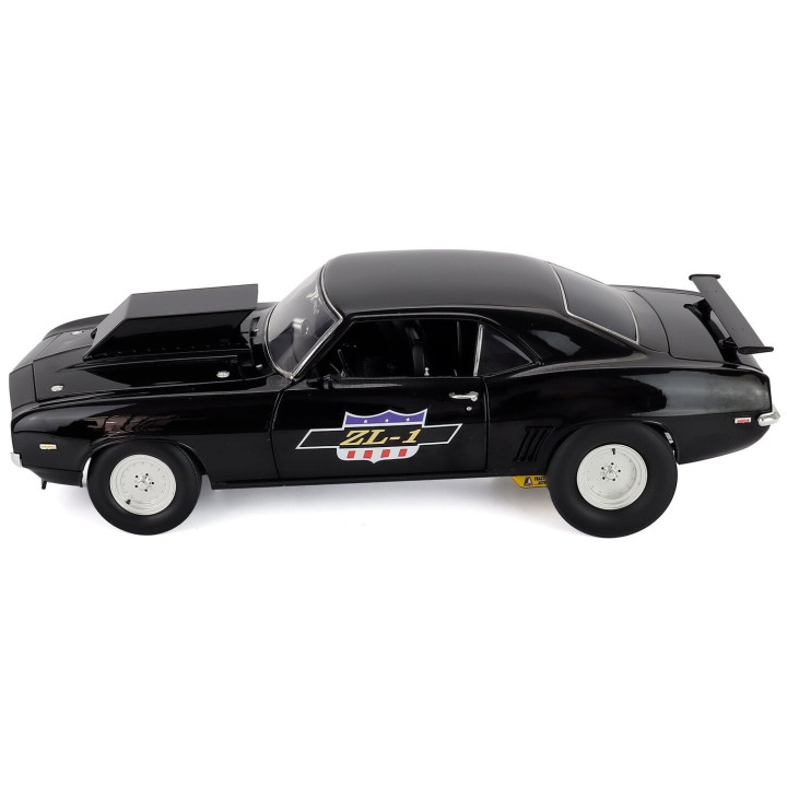 ACME MODELS CHEVROLET CAMARO ZL-1 DRAG OUTLAWS 1969 - BLACK 1/18