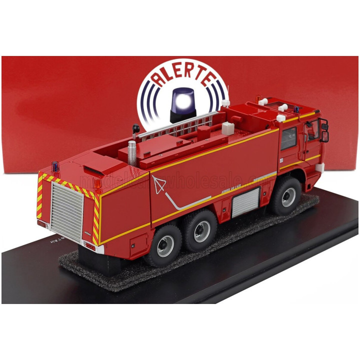 ALERTE RENAULT VMA 10 SIDES TANKER TRUCK AEROPORT CCI MARSEILLE PROVENCE 3-ASSI 2012 - RED 1/43