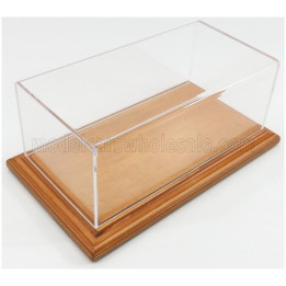 ATLANTIC VETRINA DISPLAY BOX AICHI BASE IN LEGNO - WOOD LINDEN BASE - Lungh.LENGHT cm 23 X Largh.WIDTH cm 12 X Alt.HEIGHT cm