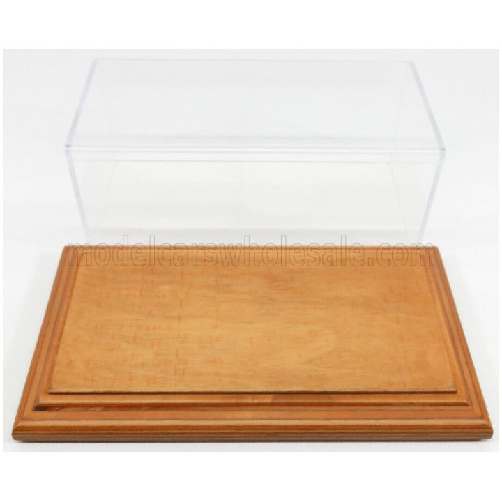 ATLANTIC VETRINA DISPLAY BOX AICHI BASE IN LEGNO - WOOD LINDEN BASE - Lungh.LENGHT cm 23 X Largh.WIDTH cm 12 X Alt.HEIGHT cm