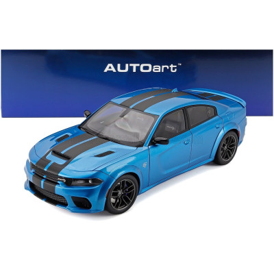 AUTOART DODGE CHARGER HELLCAT REDEYE JAILBREAK COUPE 2023 - B5 BLUE 1/18