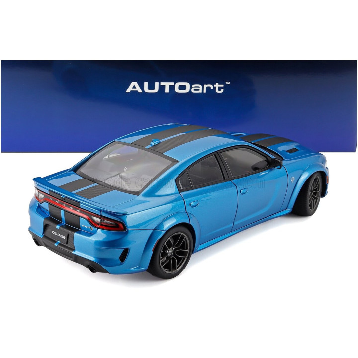 AUTOART DODGE CHARGER HELLCAT REDEYE JAILBREAK COUPE 2023 - B5 BLUE 1/18