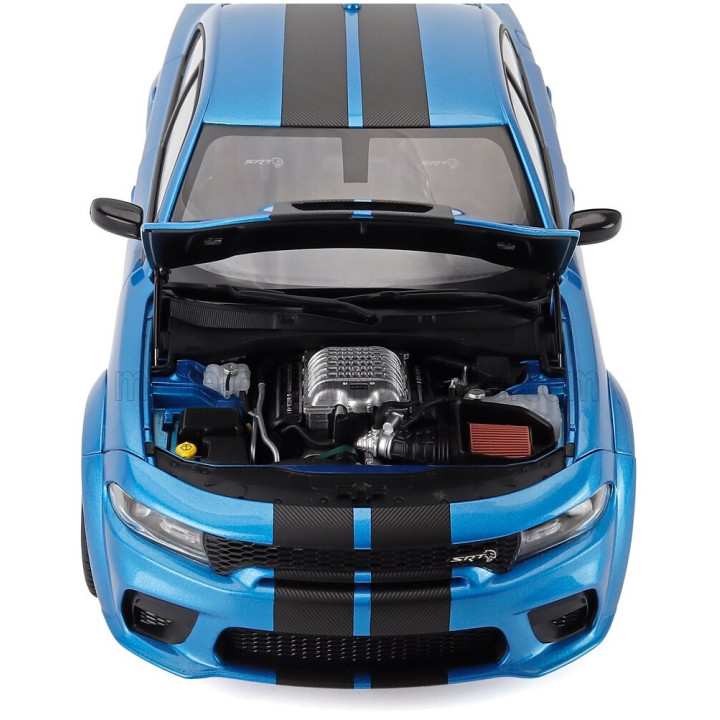 AUTOART DODGE CHARGER HELLCAT REDEYE JAILBREAK COUPE 2023 - B5 BLUE 1/18