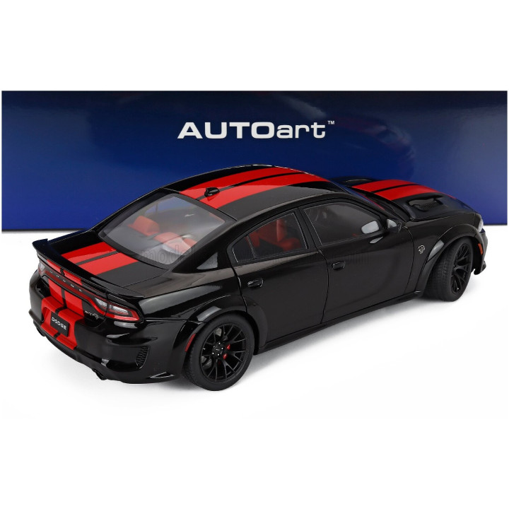 AUTOART DODGE CHARGER HELLCAT REDEYE JAILBREAK COUPE 2023 - PITCH BLACK 1/18