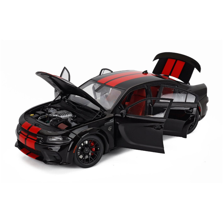 AUTOART DODGE CHARGER HELLCAT REDEYE JAILBREAK COUPE 2023 - PITCH BLACK 1/18