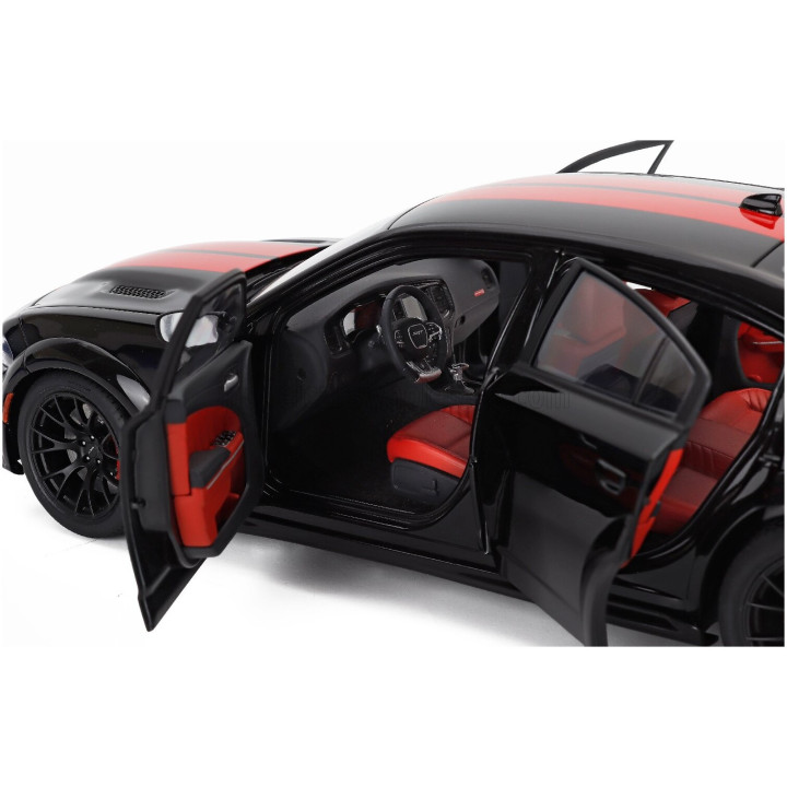AUTOART DODGE CHARGER HELLCAT REDEYE JAILBREAK COUPE 2023 - PITCH BLACK 1/18