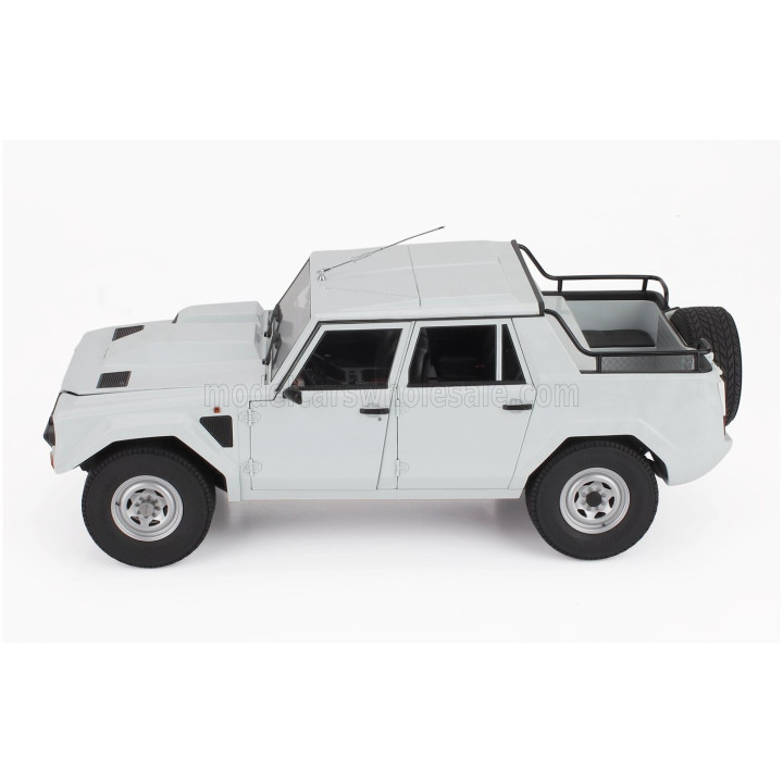 AUTOART LAMBORGHINI LM002 PICK-UP 1986 - BIANCO POLO - PARK WHITE 1/18