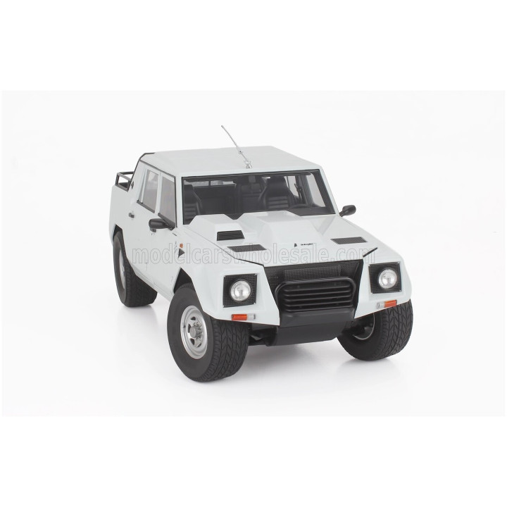 AUTOART LAMBORGHINI LM002 PICK-UP 1986 - BIANCO POLO - PARK WHITE 1/18