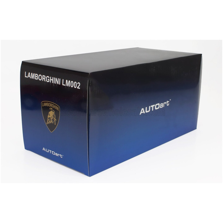 AUTOART LAMBORGHINI LM002 PICK-UP 1986 - BIANCO POLO - PARK WHITE 1/18