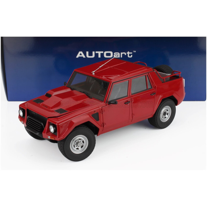 AUTOART LAMBORGHINI LM002 PICK-UP 1986 - ROSSO SIVIGLIA - RED 1/18