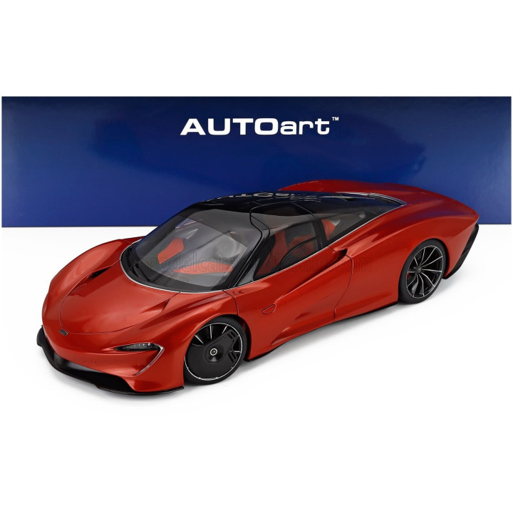 AUTOART McLAREN SPEEDTAIL 2020 - VOLCANO ORANGE 1/18