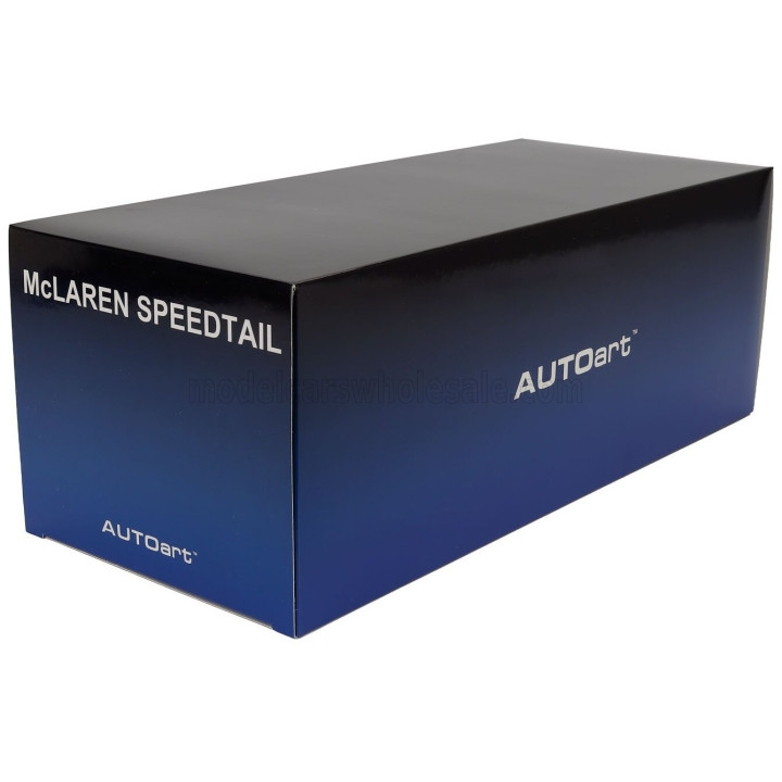 AUTOART McLAREN SPEEDTAIL 2020 - VOLCANO ORANGE 1/18