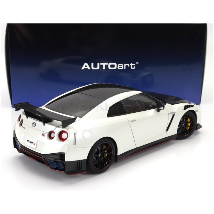 AUTOART NISSAN GT-R (R35) NISMO SPECIAL EDITION 2022 - WHITE 1/18