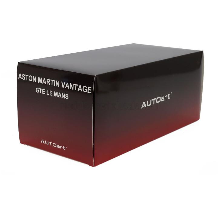 AUTOART ASTON MARTIN VANTAGE AMR TEAM ASTON MARTIN RACING N 97 24h LE MANS 2018 A.LYNN - M.MARTIN - J.ADAM - YELLOW 1/18