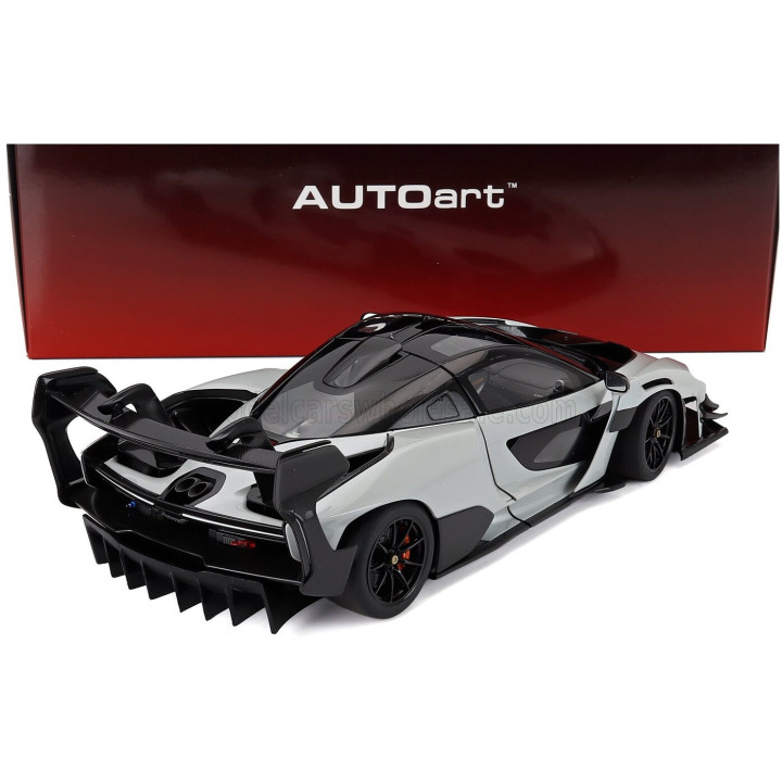 AUTOART McLAREN SENNA GTR 2021 - SILICA WHITE 1/18