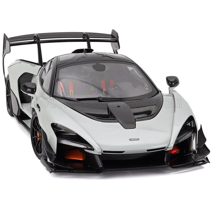AUTOART McLAREN SENNA GTR 2021 - SILICA WHITE 1/18