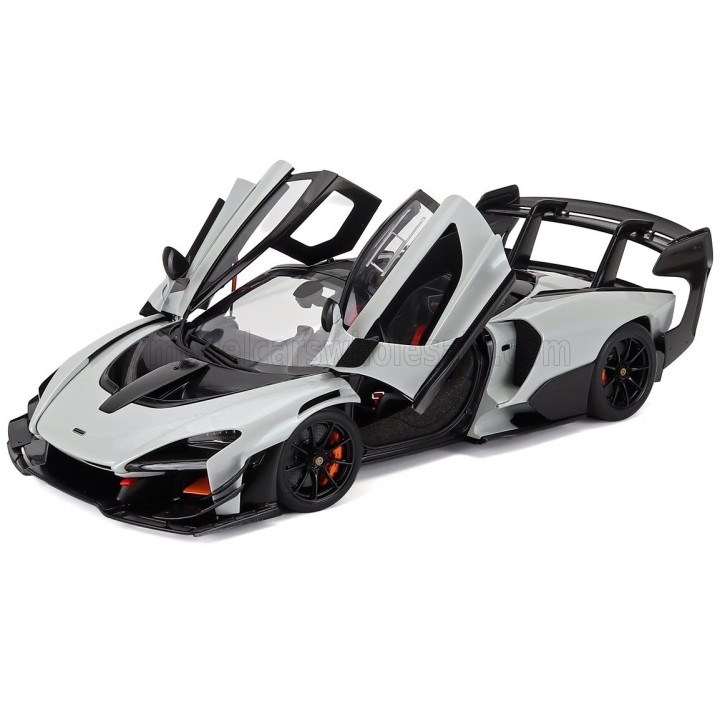 AUTOART McLAREN SENNA GTR 2021 - SILICA WHITE 1/18