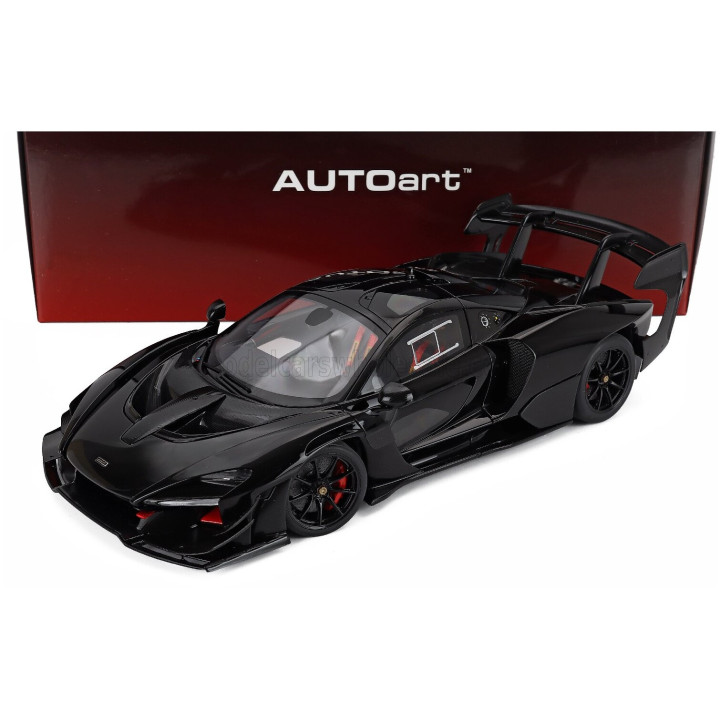 AUTOART McLAREN SENNA GTR 2021 - ONYX BLACK 1/18