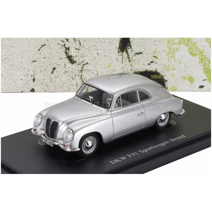 AUTOCULT DKW F91 SPORTWAGEN BRAND GERMANY 1954 - SILVER 1/43