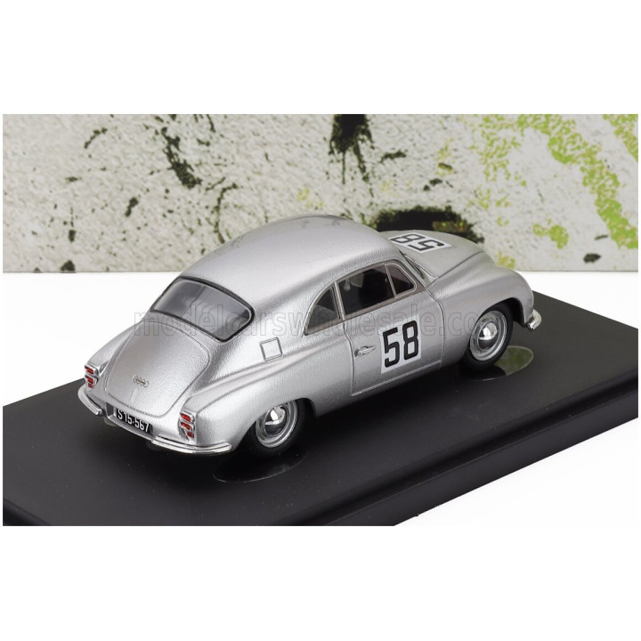 AUTOCULT DKW F91 SPORTWAGEN BRAND N 58 RALLY SEMPERIT GERMANY 1954 - SILVER 1/43