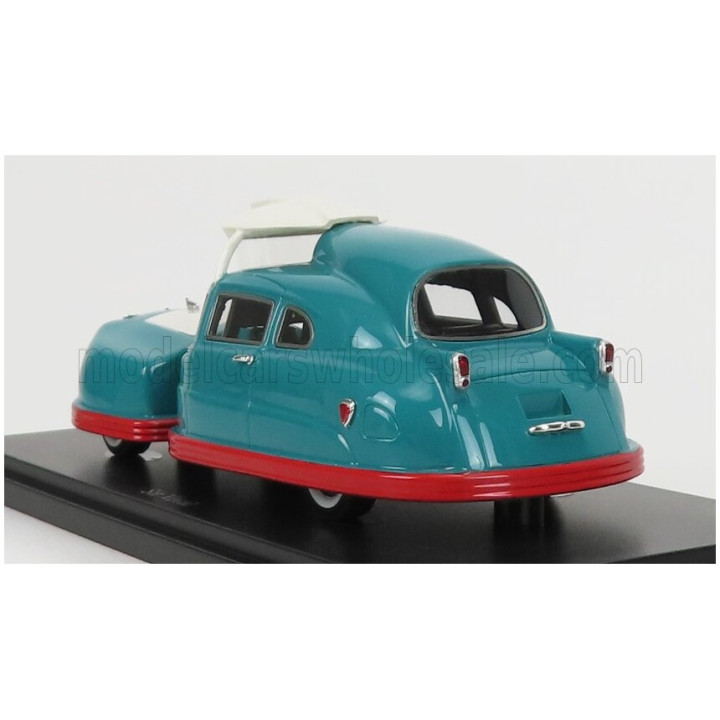AUTOCULT SIR VIVAL USA 1958 - TURQUOISE DARK RED 1/43