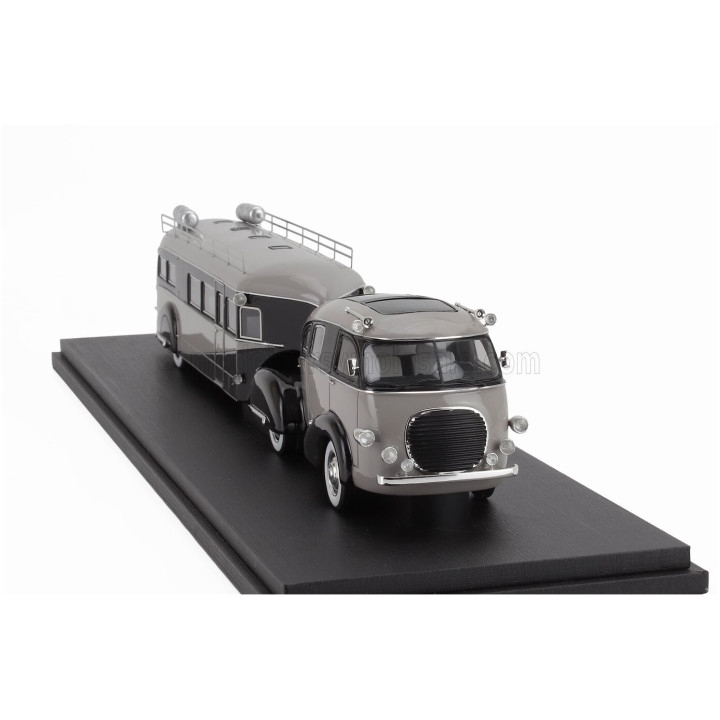 AUTOCULT ZEPHYR LAND YACHT MOTORHOME USA 1936 - GREY BLACK 1/43
