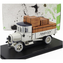 AUTOCULT DAIMLER TRUCK MARIENFELDE DR 4.5 GERMANY 1917 - WHITE BROWN 1/43