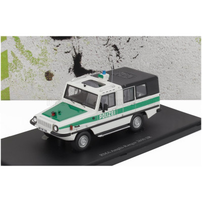 AUTOCULT RMA AMPHI (ANFIBIO) RANGER 2800 SR POLIZEI GERMANY 1985 - WHITE GREEN 1/43