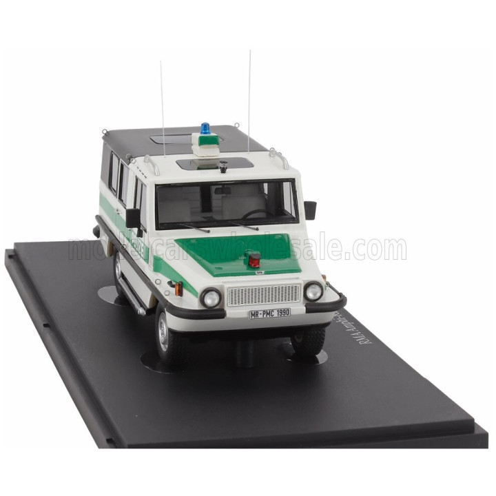 AUTOCULT RMA AMPHI (ANFIBIO) RANGER 2800 SR POLIZEI GERMANY 1985 - WHITE GREEN 1/43